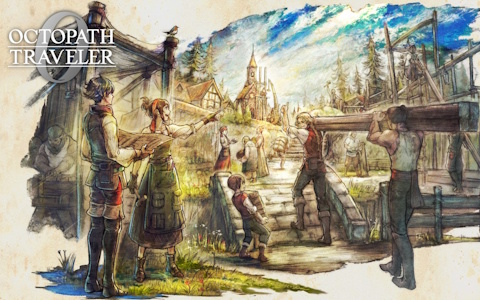 「オクトパストラベラー0」セーブデータを引き継げる体験版が配信開始！世界を彩る楽曲や名シーンが詰め込まれたストーリートレーラーも公開に