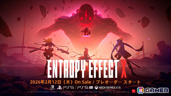 「ブレイブルー」シリーズのスピンオフとなるローグライトアクション「BLAZBLUE ENTROPY EFFECT X」が2026年2月12日に発売！の画像1