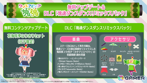 「ワンス・アポン・ア・塊魂」の無料アップデート「花海咲季なりきりセット（王子限定）」が配信決定！の画像2