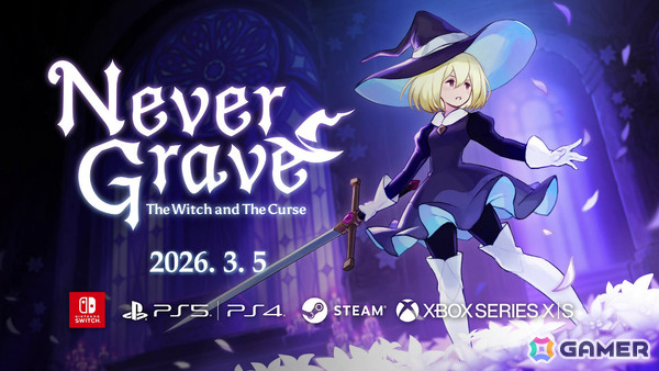 呪われた帽子を操るローグライクアクション「Never Grave: The Witch and The Curse」の発売日が2026年3月5日に決定！の画像1