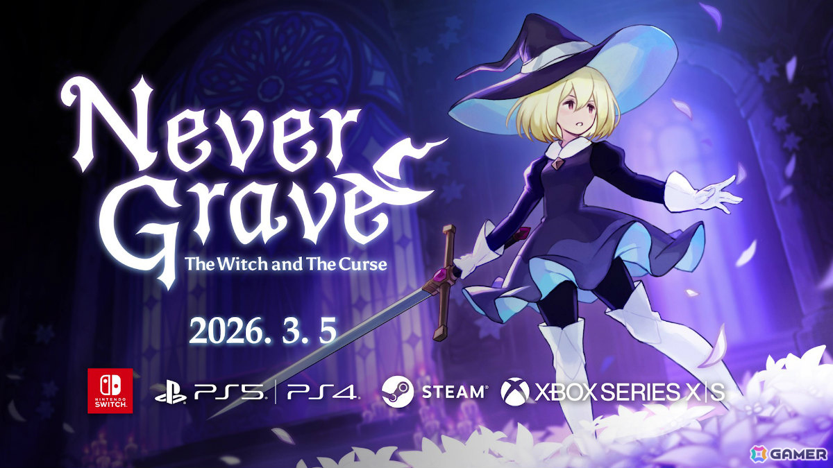呪われた帽子を操るローグライクアクション「Never Grave: The Witch
