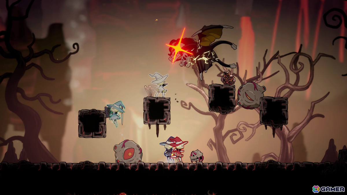 呪われた帽子を操るローグライクアクション「Never Grave: The Witch and The Curse」の発売日が2026年3月5日に決定！の画像5