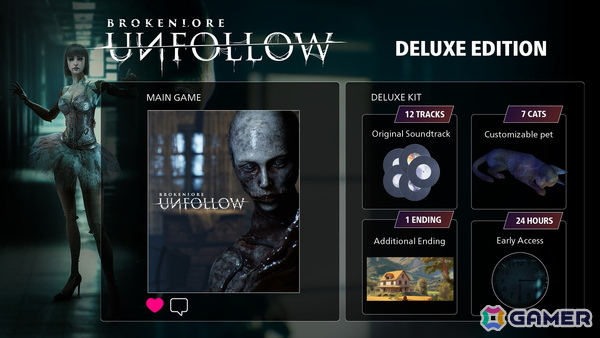 「BrokenLore」シリーズの新作「BrokenLore: UNFOLLOW」は2026年1月16日にPS5/Xbox Series X|S/Steamで発売！デラックス版や先行アクセスの情報もの画像2