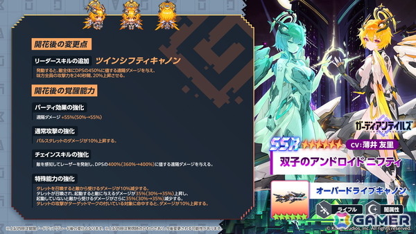 「ガーディアンテイルズ」双子型アンドロイド「ニフティ（CV：薄井友里）」が登場！ メインストーリー悪夢ワールド16「再会」の開放もの画像4