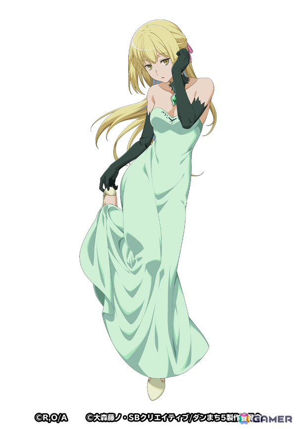 「ありふれた職業で世界最強 リベリオンソウル」アニメ「ダンまちV」とのコラボが開催！ドレスをまとったリュー、アイズなどのイラストも公開の画像6