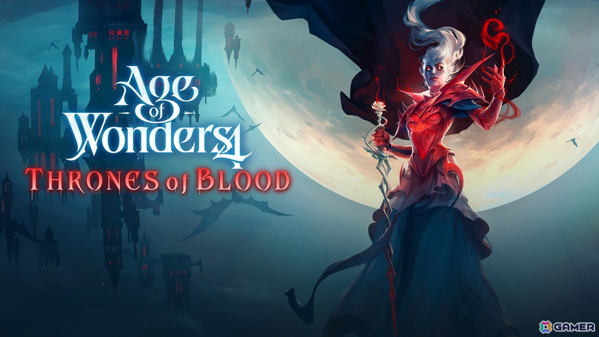 「Age of Wonders 4」ヴァンパイアの統治者として軍を指揮するDLC「Thrones of Blood」が配信！の画像
