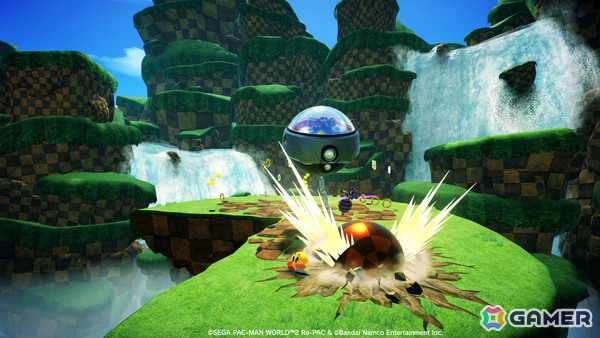 「パックマンワールド2 リ・パック」ソニックとのコラボコンテンツが配信！スピード感溢れるアクションやDr.エッグマンとの対決を楽しめるステージなどを紹介の画像12
