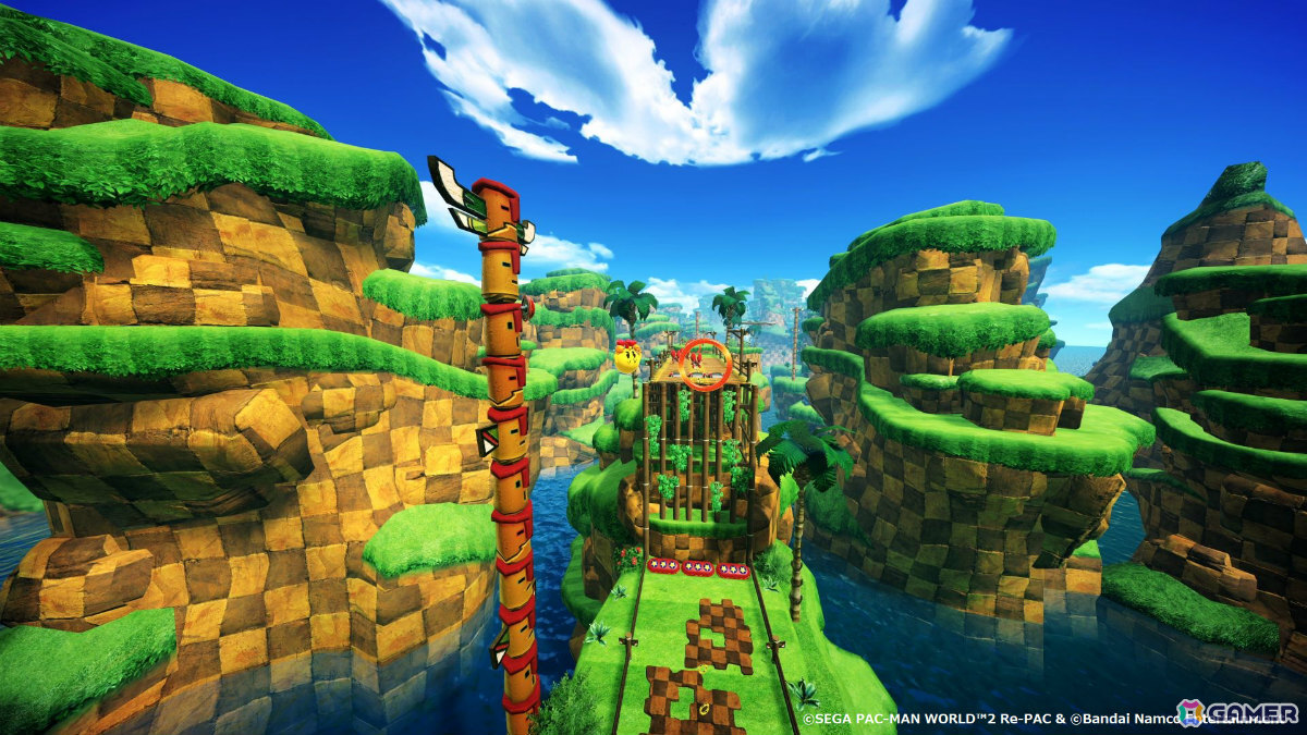 「パックマンワールド2 リ・パック」ソニックとのコラボコンテンツが配信!スピード感溢れるアクションやDr.エッグマンとの対決を楽しめるステージなどを紹介の画像
