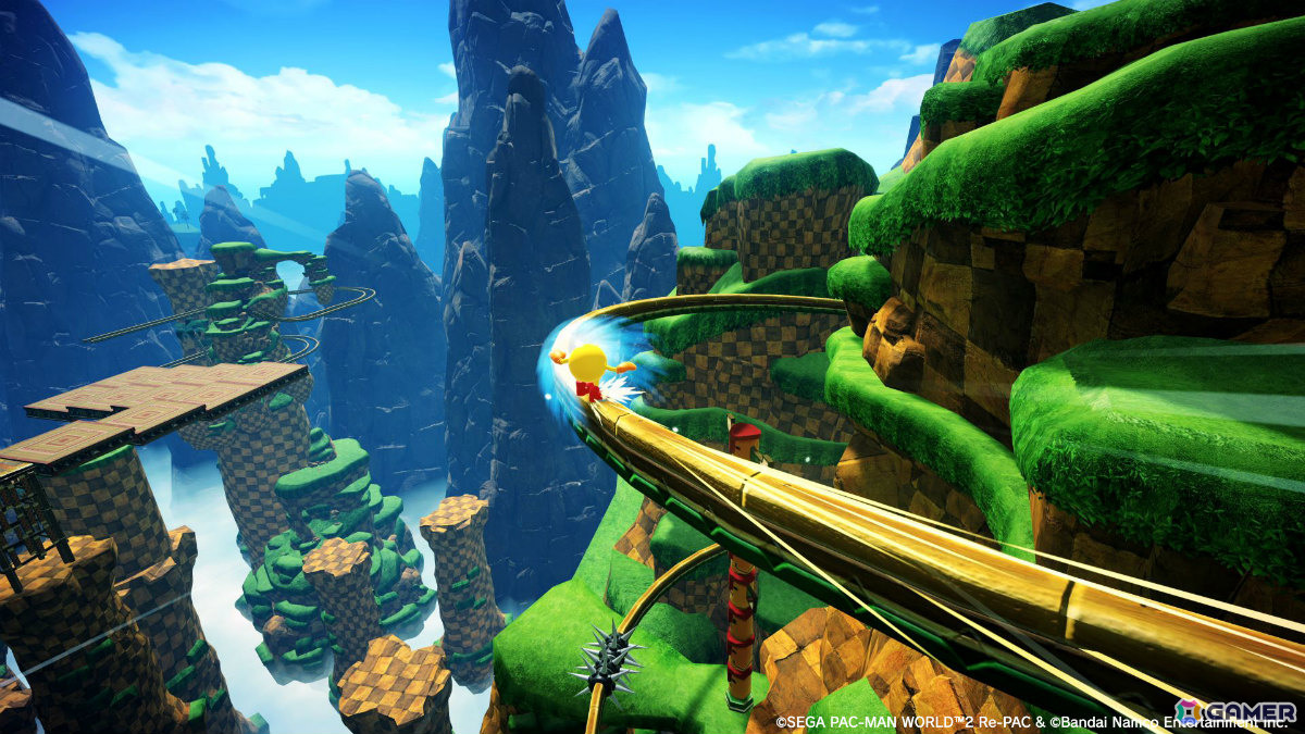 「パックマンワールド2 リ・パック」ソニックとのコラボコンテンツが配信!スピード感溢れるアクションやDr.エッグマンとの対決を楽しめるステージなどを紹介の画像