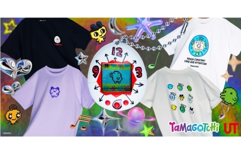 「たまごっち」と「ユニクロ」がコラボ！Tシャツと初代「たまごっち」のデバイス・パッケージデザインをオマージュしたUTオリジナル「たまごっち」が12月19日より販売