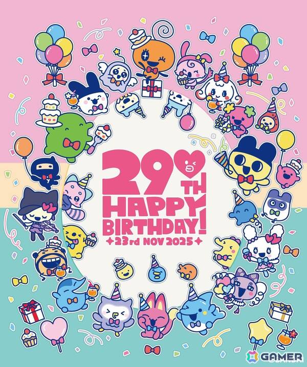 「たまごっち」29周年記念！公式ショップ「たまごっち ふぁくとり～！」で販売されるオリジナルグッズ＆記念キービジュアルが公開にの画像1