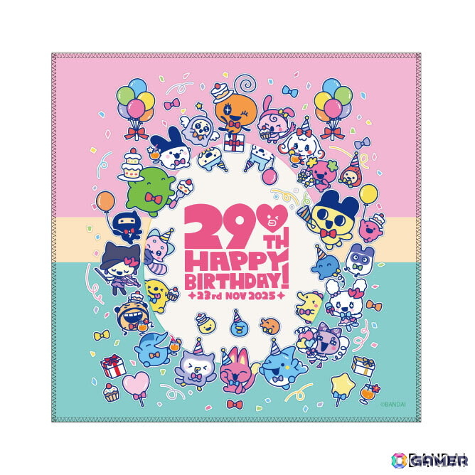 「たまごっち」29周年記念!公式ショップ「たまごっち ふぁくとり~!」で販売されるオリジナルグッズ&記念キービジュアルが公開にの画像