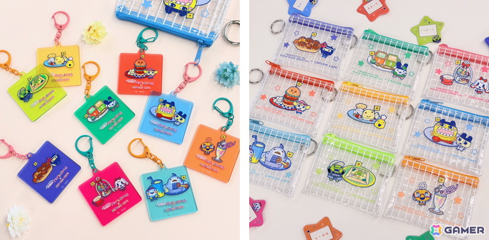 「かえってきた！たまごっちのプチプチおみせっち×CAPCOM CAFE」のオリジナルグッズが公開！アクスタやトートバッグなどが登場の画像2