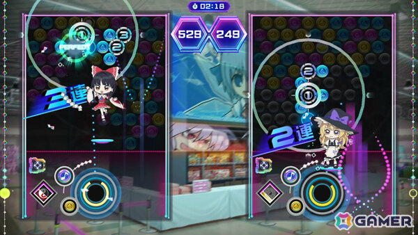 「QQQbeats!!!」第3弾追加DLC「東方アレンジパック Vol.1」が配信！「Help me, ERINNNNNN!!」「悪戯センセーション」など6曲を収録の画像4