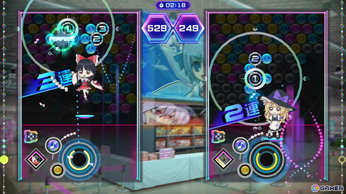 「QQQbeats!!!」第3弾追加DLC「東方アレンジパック Vol.1」が配信!「Help me, ERINNNNNN!!」「悪戯センセーション」など6曲を収録の画像