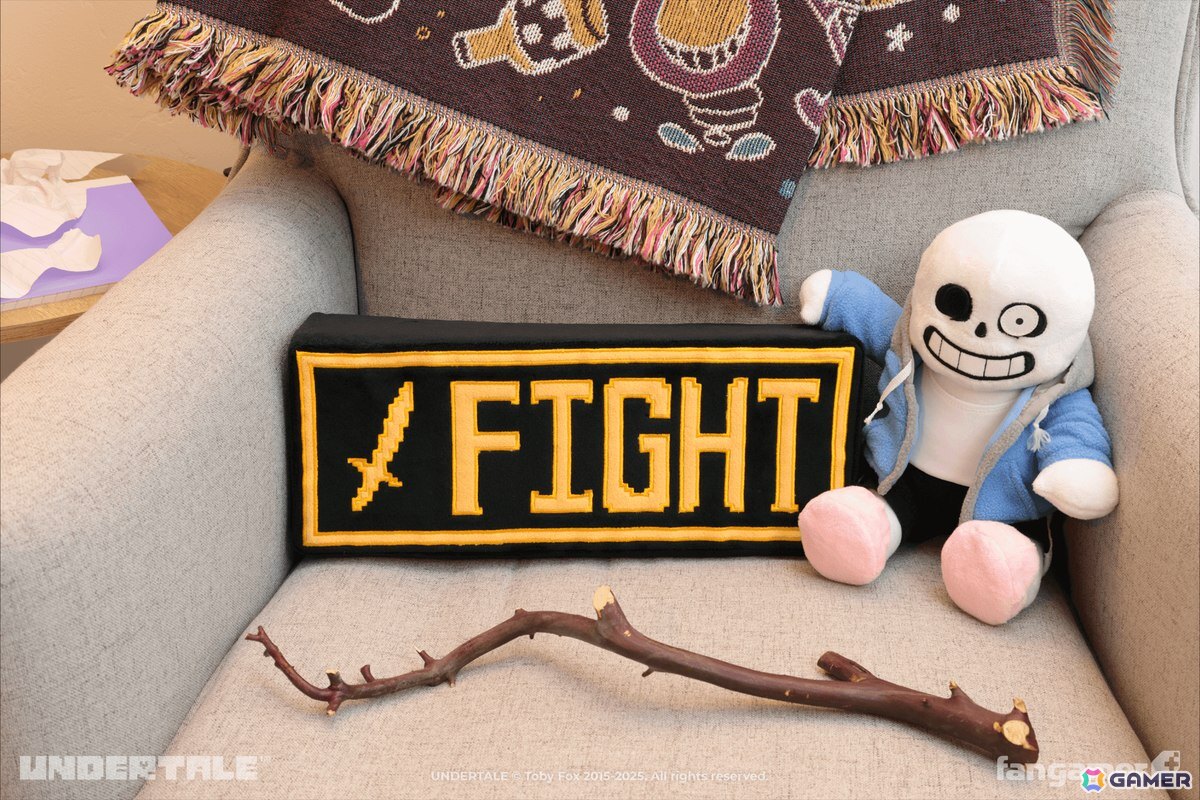 「UNDERTALE」10周年コンサートの先行販売グッズがFangamer Japanでも販売開始！「みのがす／たたかう」ぬいぐるみクッションが新登場の画像15