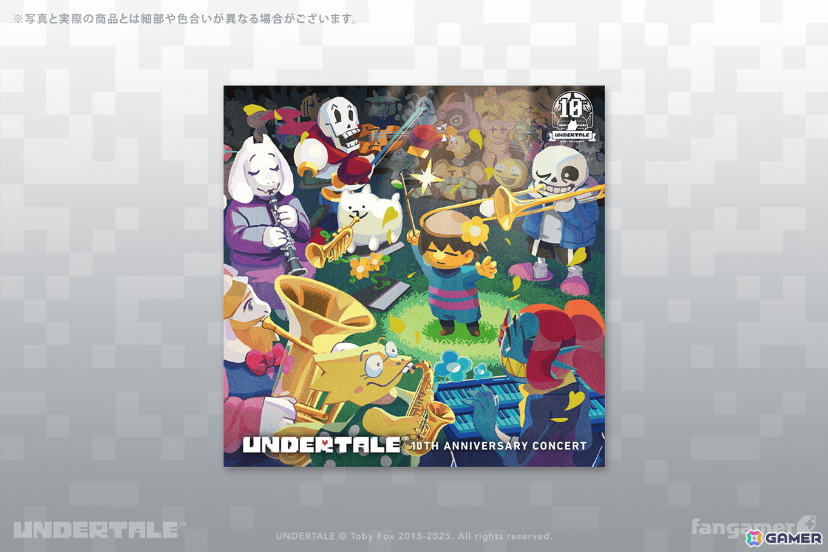 UNDERTALE」10周年コンサートの先行販売グッズがFangamer Japanでも