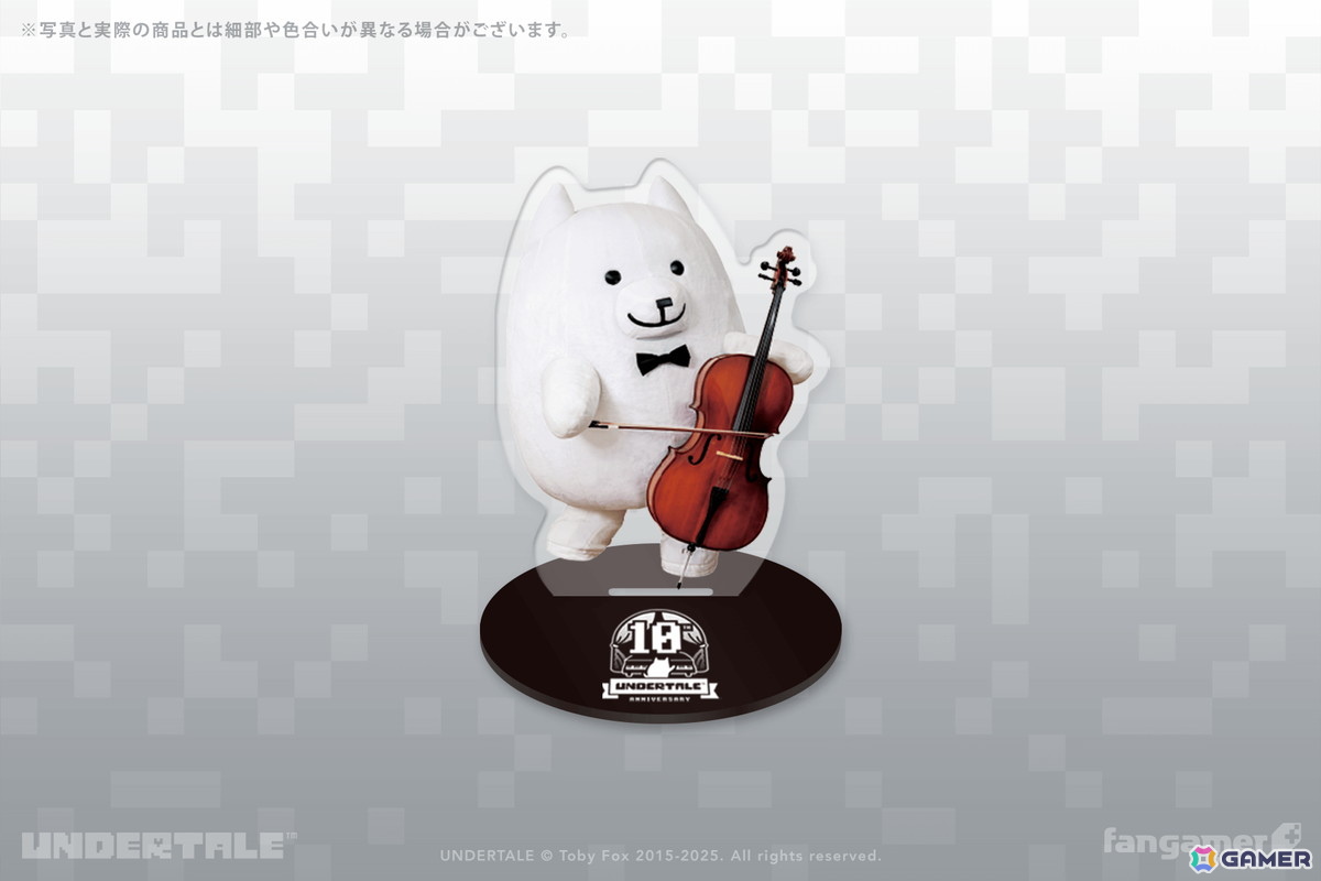 「UNDERTALE」10周年コンサートの先行販売グッズがFangamer Japanでも販売開始！「みのがす／たたかう」ぬいぐるみクッションが新登場の画像