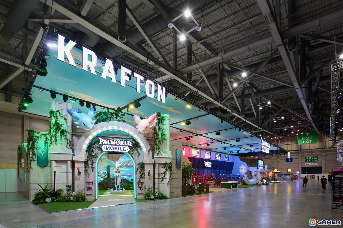 「パルワールドモバイル」や「PUBG」の限定グッズを手に入れよう!G-STAR 2025 KRAFTONブースでさまざまなイベント&ステージが開催の画像