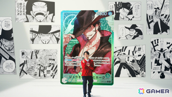 「ONE PIECEカードゲーム」神木隆之介さん、山田裕貴さん、山田杏奈さん出演の“ワンピカードの会”新CM「王下七武海だれ選ぶ?篇」が11月16日より放映の画像