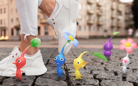 Nintendo FUKUOKAに「ピクミンブルーム」スペシャルスポットが出現！赤の「フォトバッジ」デコピクミンになる金の苗がもらえる