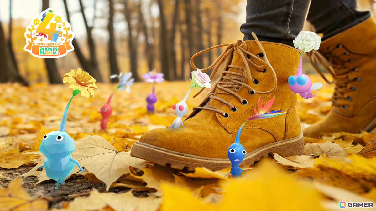 「ピクミンブルーム」4周年コミュニティ・ウィークが11月22日より開催！フラワーバッジや4周年記念バッジを手に入れようの画像