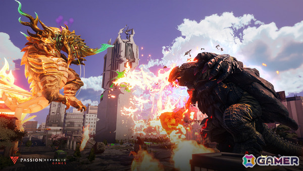 「GIGABASH」アニメ「GAMERA -Rebirth-」とのコラボDLCが11月21日に配信!ガメラとギロンが参戦の画像