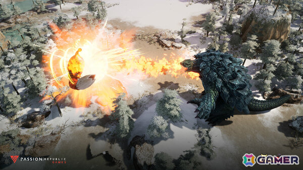 「GIGABASH」アニメ「GAMERA -Rebirth-」とのコラボDLCが11月21日に配信!ガメラとギロンが参戦の画像