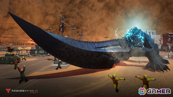 「GIGABASH」アニメ「GAMERA -Rebirth-」とのコラボDLCが11月21日に配信!ガメラとギロンが参戦の画像