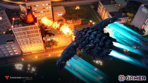 「GIGABASH」アニメ「GAMERA -Rebirth-」とのコラボDLCが11月21日に配信!ガメラとギロンが参戦の画像