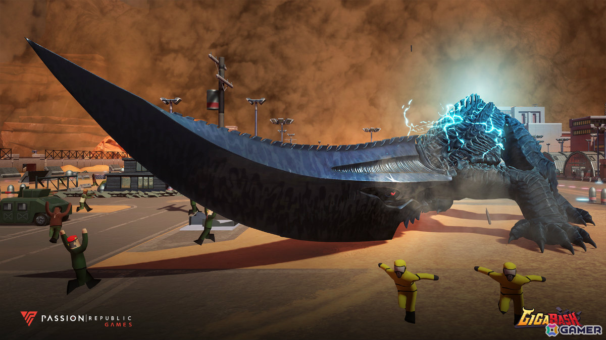 「GIGABASH」アニメ「GAMERA -Rebirth-」とのコラボDLCが11月21日に配信！ガメラとギロンが参戦の画像6