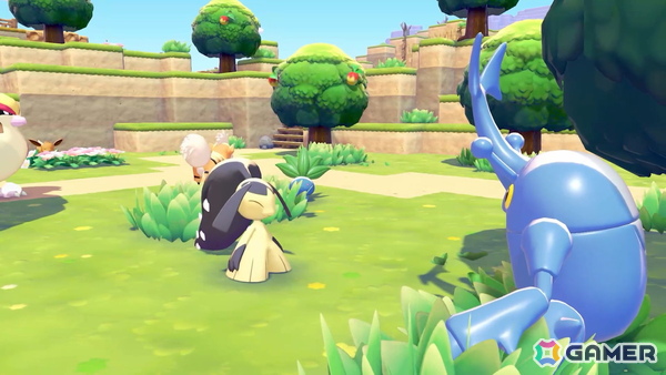 「ぽこ あ ポケモン」毛色がうすいピカチュウや苔が生えたカビゴンなど“ちょっぴりかわったすがた”のポケモンが公開！街作り要素の紹介もの画像2