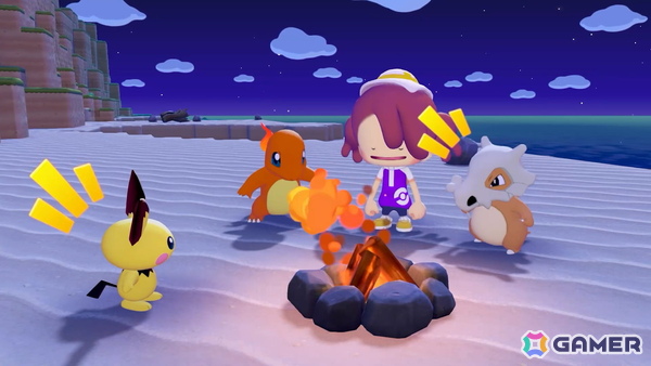 「ぽこ あ ポケモン」毛色がうすいピカチュウや苔が生えたカビゴンなど“ちょっぴりかわったすがた”のポケモンが公開！街作り要素の紹介もの画像20