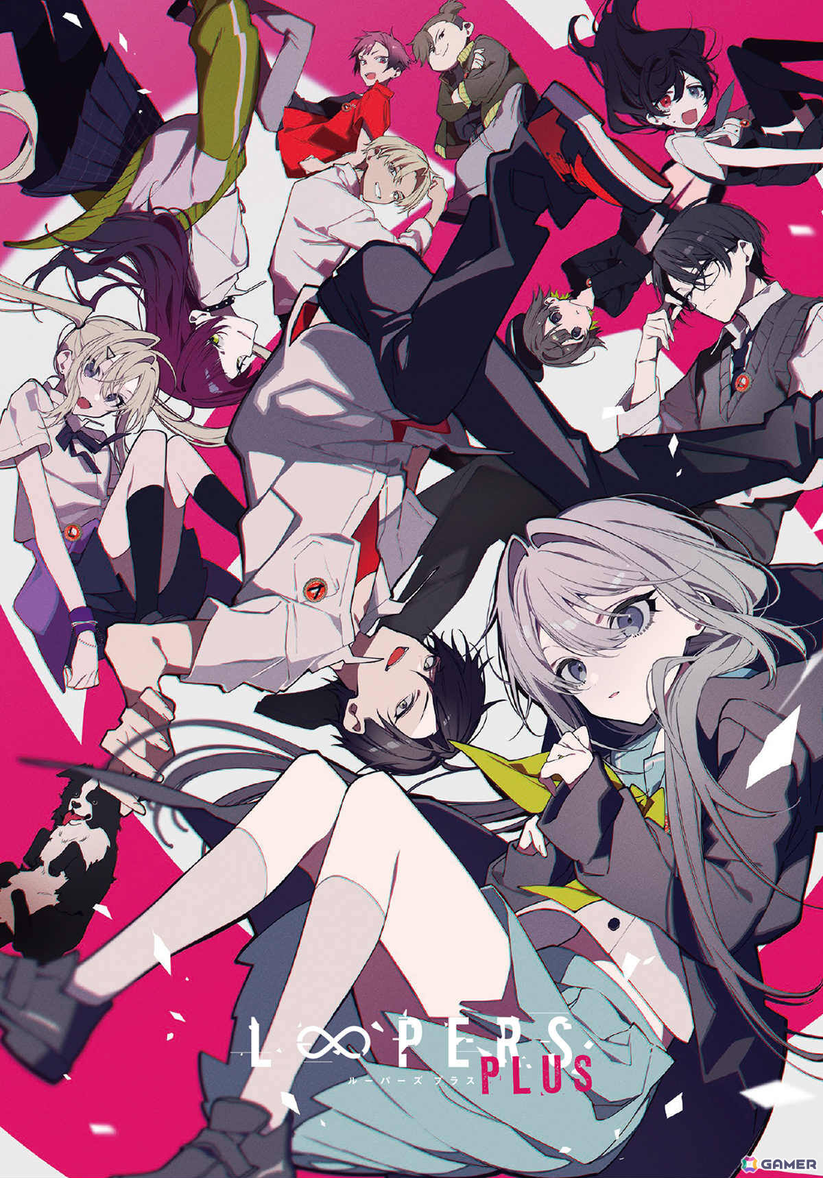 Keyのビジュアルノベル「LOOPERS PLUS」パッケージ通常版が2026年1月23日に発売！竜騎士07氏×望月けい氏が贈る「LOOPERS」のパワーアップ版の画像