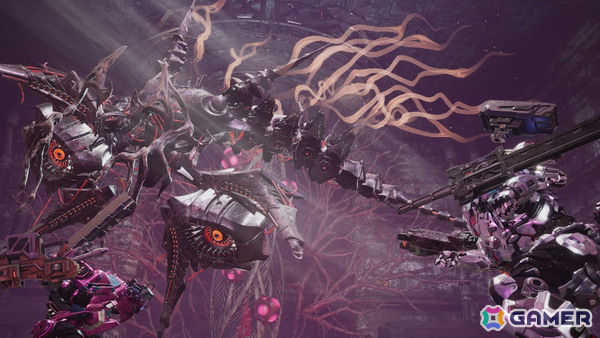 「DAEMON X MACHINA TITANIC SCION」エキスパンションパック「深淵の脅威」が配信!調査起点区域:ローカス・イニティーで新種のイモータルに挑めの画像