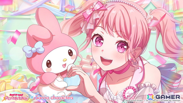 「ガルパ」×「サンリオキャラクターズ」コラボPart2ではましろ、彩、愛音がガチャに登場！パスパレとマイメロディによるコラボ楽曲「♡桃色片想い♡」もの画像10