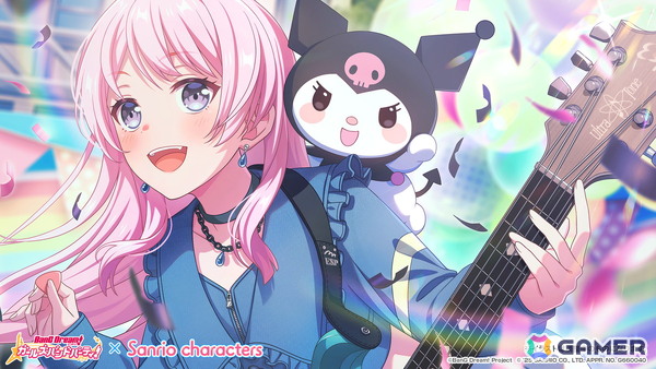 「ガルパ」×「サンリオキャラクターズ」コラボPart2ではましろ、彩、愛音がガチャに登場！パスパレとマイメロディによるコラボ楽曲「♡桃色片想い♡」もの画像12