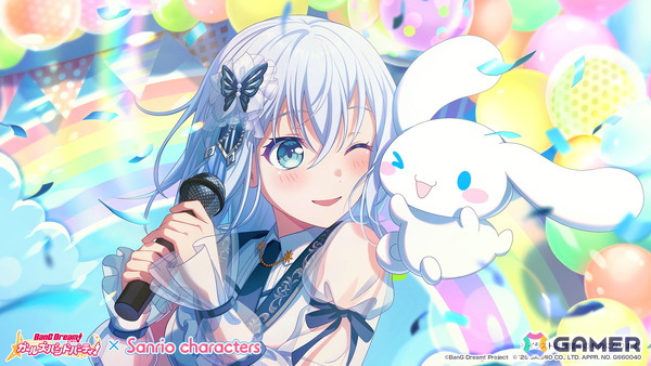 「ガルパ」×「サンリオキャラクターズ」コラボPart2ではましろ、彩、愛音がガチャに登場！パスパレとマイメロディによるコラボ楽曲「♡桃色片想い♡」もの画像8