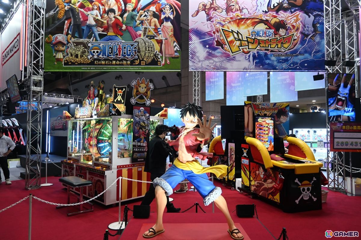 「アミューズメント エキスポ 2025」フォトレポート!「サザエさん」「鬼滅の刃」「ONE PIECE」のアーケードゲームなどの注目タイトルも出展&試遊できるの画像