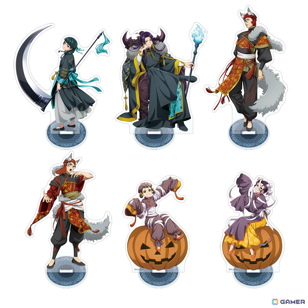 TVアニメ「薬屋のひとりごと」仮装した猫猫や壬氏たち6人の描き下ろしグッズがアニメイトで発売!の画像