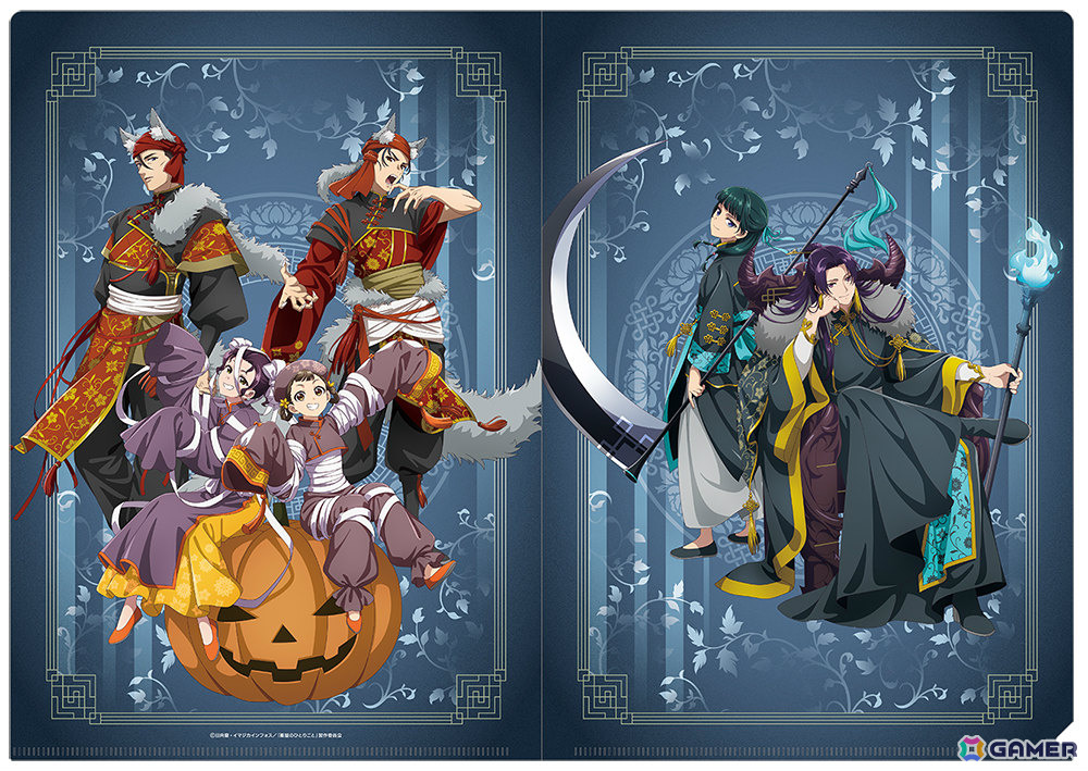 TVアニメ「薬屋のひとりごと」仮装した猫猫や壬氏たち6人の描き下ろし