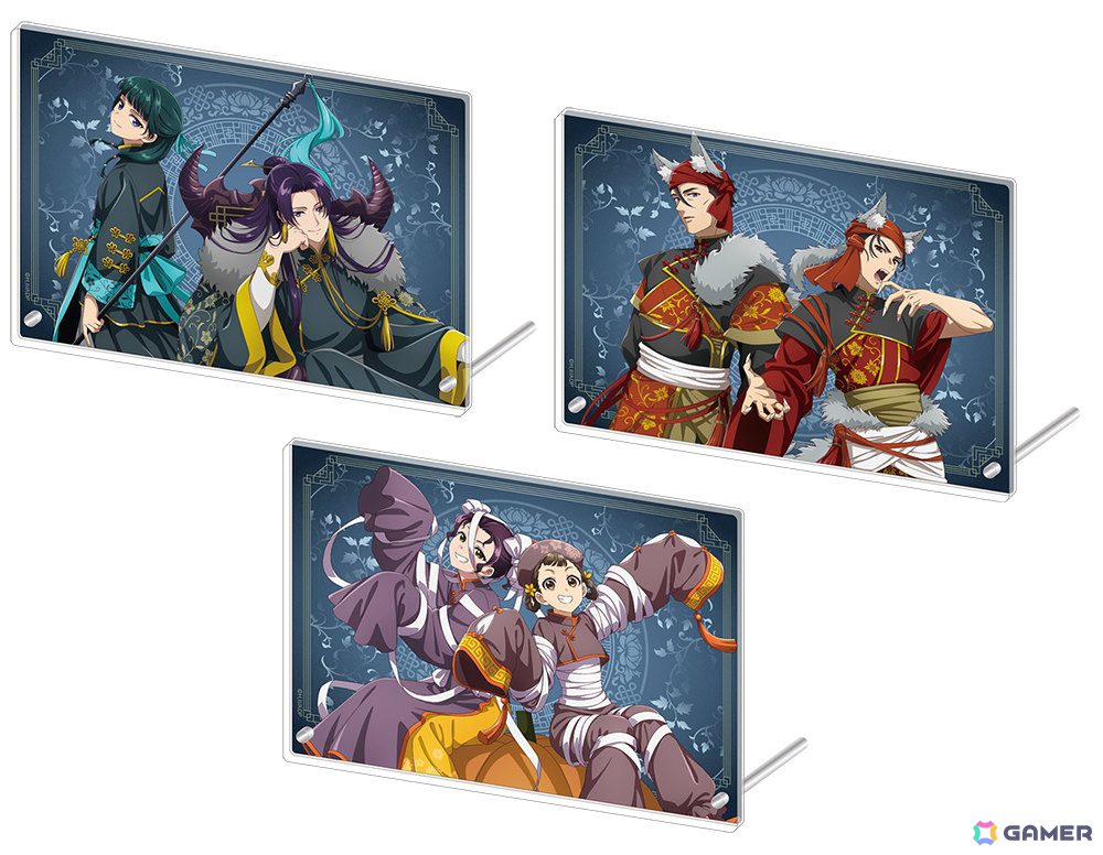 TVアニメ「薬屋のひとりごと」仮装した猫猫や壬氏たち6人の描き下ろしグッズがアニメイトで発売!の画像