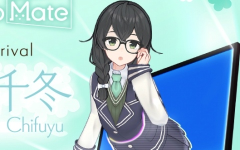 Desktop MateのDLC「花隈千冬」が11月20日に配信!夏服・冬服に加え奥野香耶さんによる録り下ろしボイスを収録