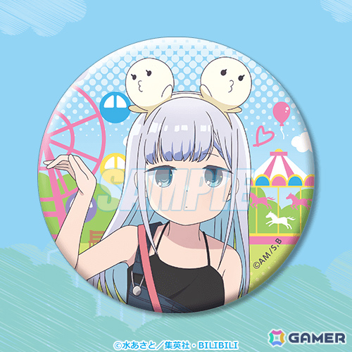 TVアニメ「阿波連さんははかれない season2」遊園地がテーマの描き下ろしグッズをゲットできるオンラインくじが登場！の画像