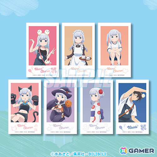 TVアニメ「阿波連さんははかれない season2」遊園地がテーマの描き下ろしグッズをゲットできるオンラインくじが登場！の画像