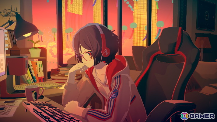 文学少女サトネとの交流を作業とともに楽しむADV「Chill with You : Lo-Fi Story」がSteamで発売の画像