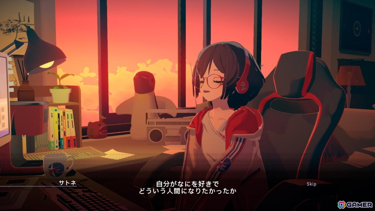 文学少女サトネとの交流を作業とともに楽しむADV「Chill with You : Lo-Fi Story」がSteamで発売の画像