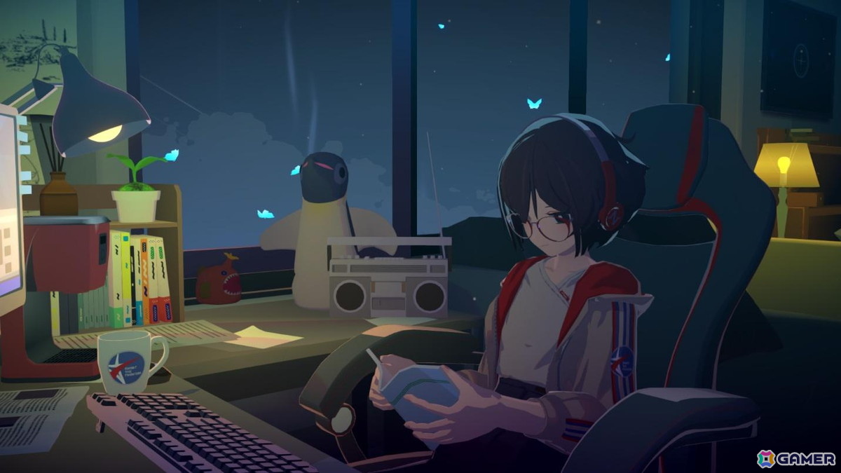 文学少女サトネとの交流を作業とともに楽しむADV「Chill with You : Lo-Fi Story」がSteamで発売の画像