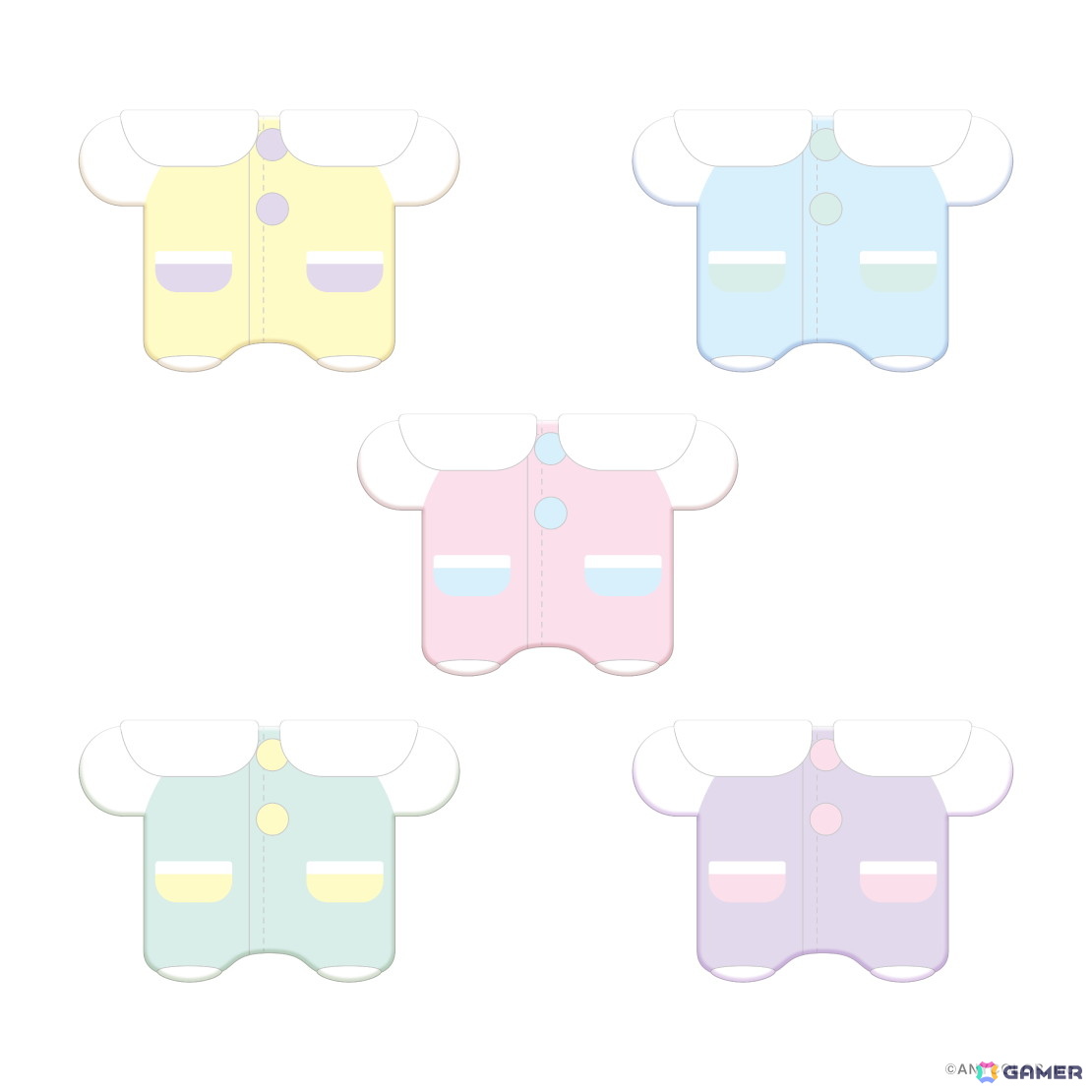 にじさんじから「にじぱぺ」「にじぬい」を可愛く着飾る「にじいろクローゼット」グッズが11月18日19時より販売!コンセプトは「Candy Dream」の画像