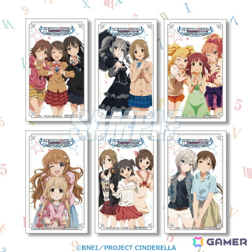 TVアニメ「アイドルマスター シンデレラガールズ」がくじ引き堂に登場！作品の歩みを振り返る美麗なイラストを使用の画像